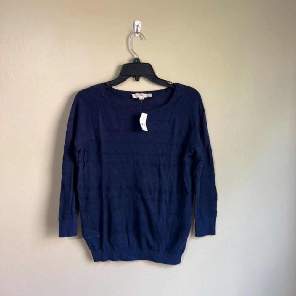 NWT Loft‎ small navy top